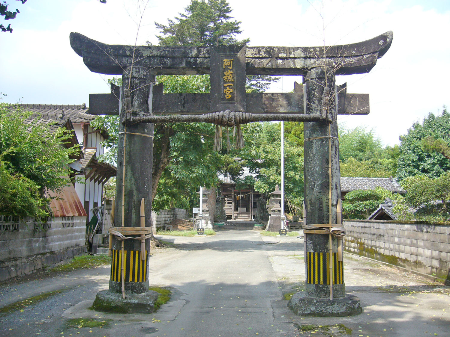嘉村阿蘇一宮神社の写真